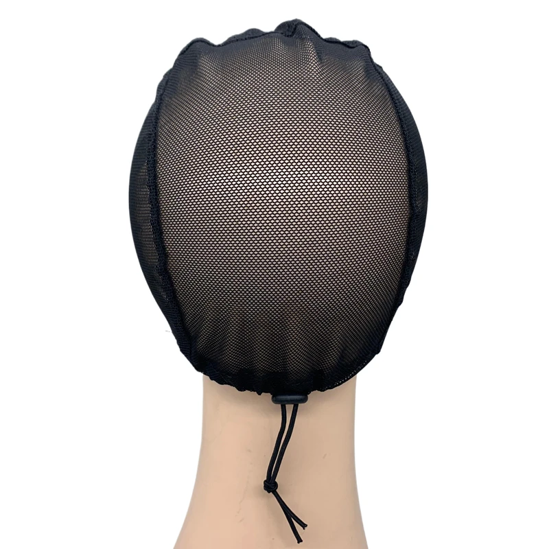 1PC Adjustable Full Cap Wig Making Base with Drawstring Breathable Spandex Comfortable Fit for Wig Creators