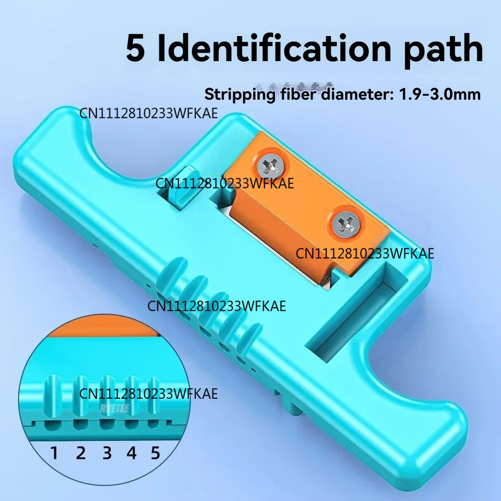 For GUXITEK Fiber Strippers 1.9-3 Access Tools Loose Buffer Pipe Strippers Longitudinal Cable Strippers Hand Tools