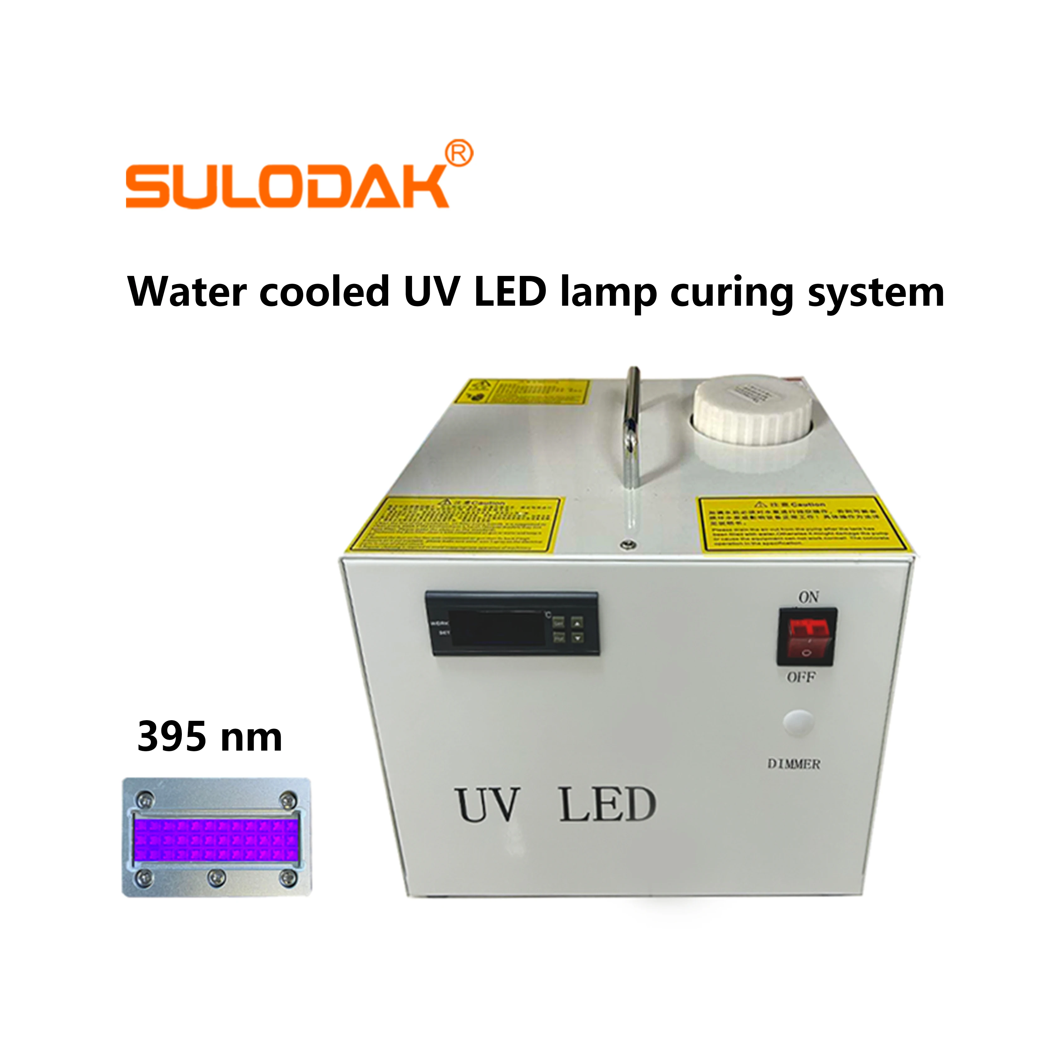 

Water Cooler Led Light Curing System For Varnish Curing Inkjet Printing
