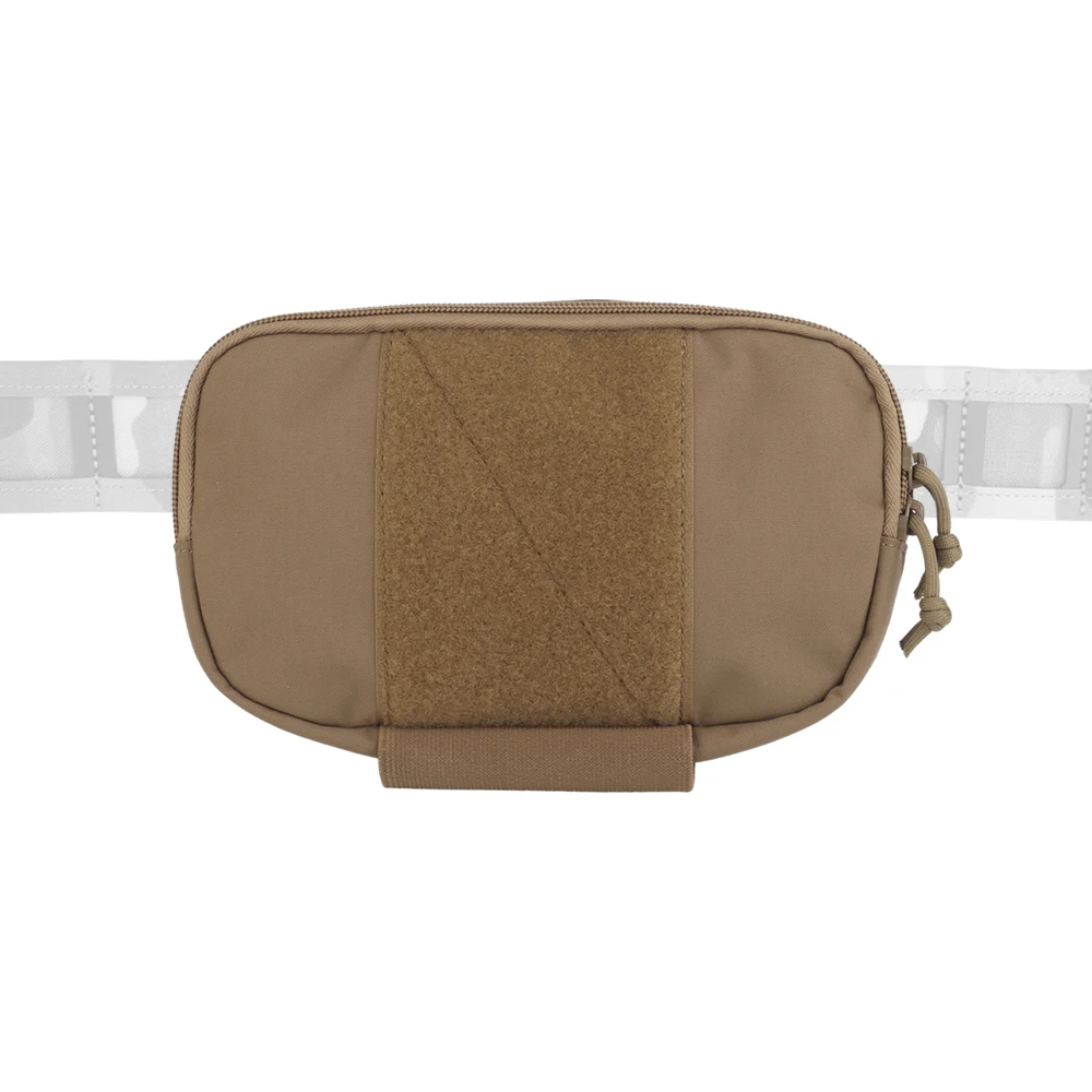 

Tactical Small Multi-Purpose Task Pouch Hook and Loop Drop Pouch Adapt To Belt Plate Carrier Hunting Accessories