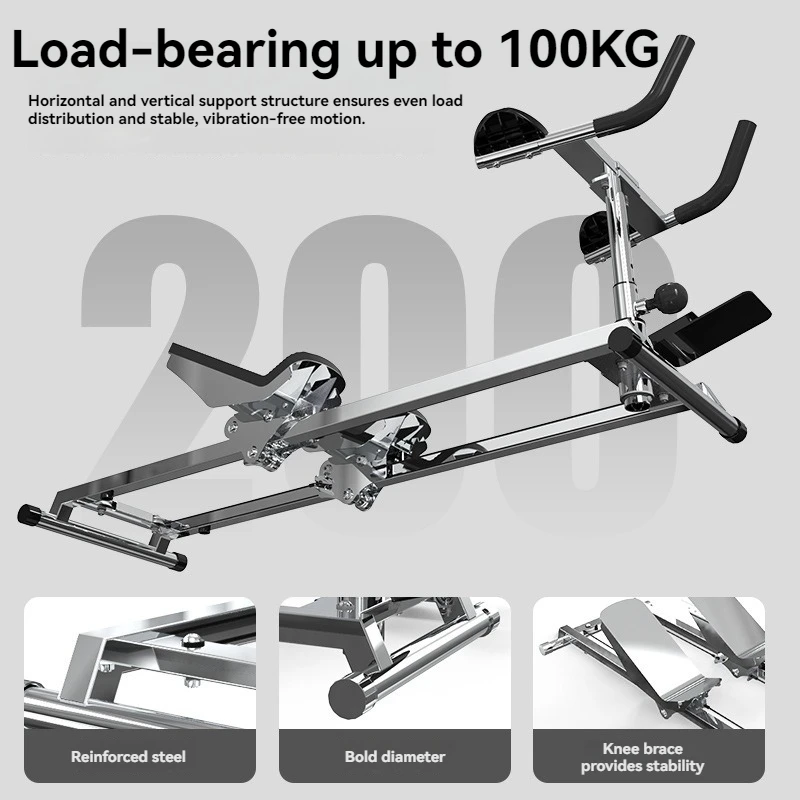 Multi Function Foldable Climbing Machine Home Gym Yoga Mountaineering Silent Full Body Fitness Daily Training Equipment