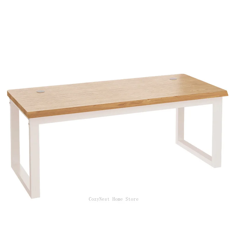 Thick Computer Desk for Home, Student Study Writing Table, Simple Office Workstation for Bedroom