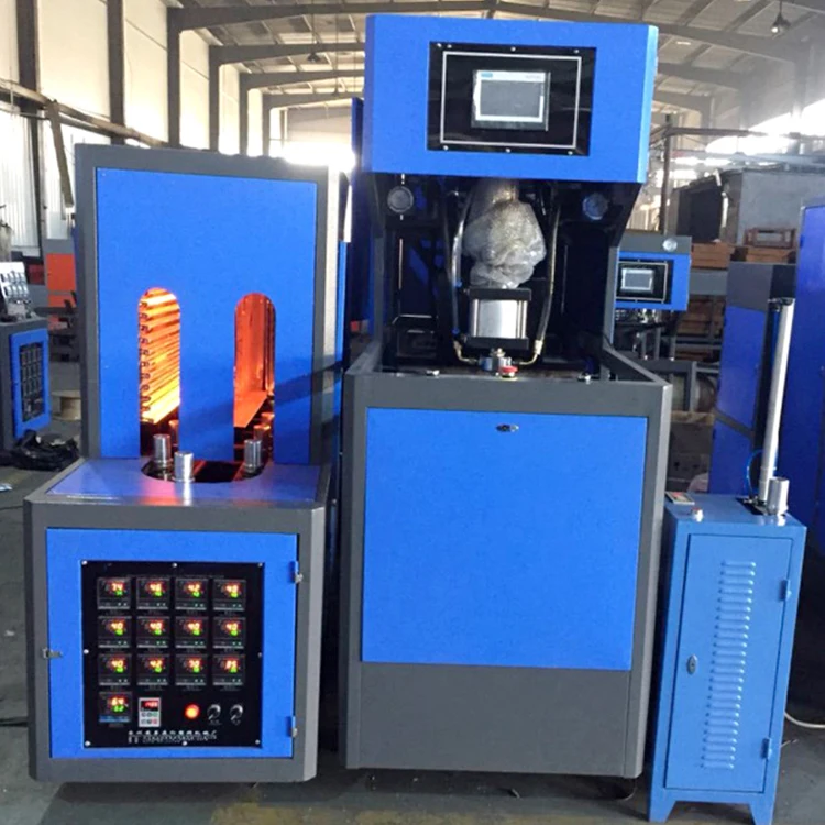 ماكينة قولبة نفخ زجاجات الحيوانات الأليفة سعة 5 لتر، ماكينة تعبئة الزجاجات البلاستيكية البلاستيكية PP، محرك أساسي