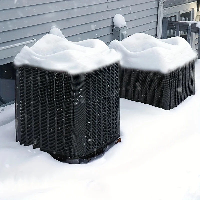 1pc Durable Mesh Outdoor Air Conditioner Cover - All-Weather Protection for Central AC & Network Units - Ensures Optimal Airflow