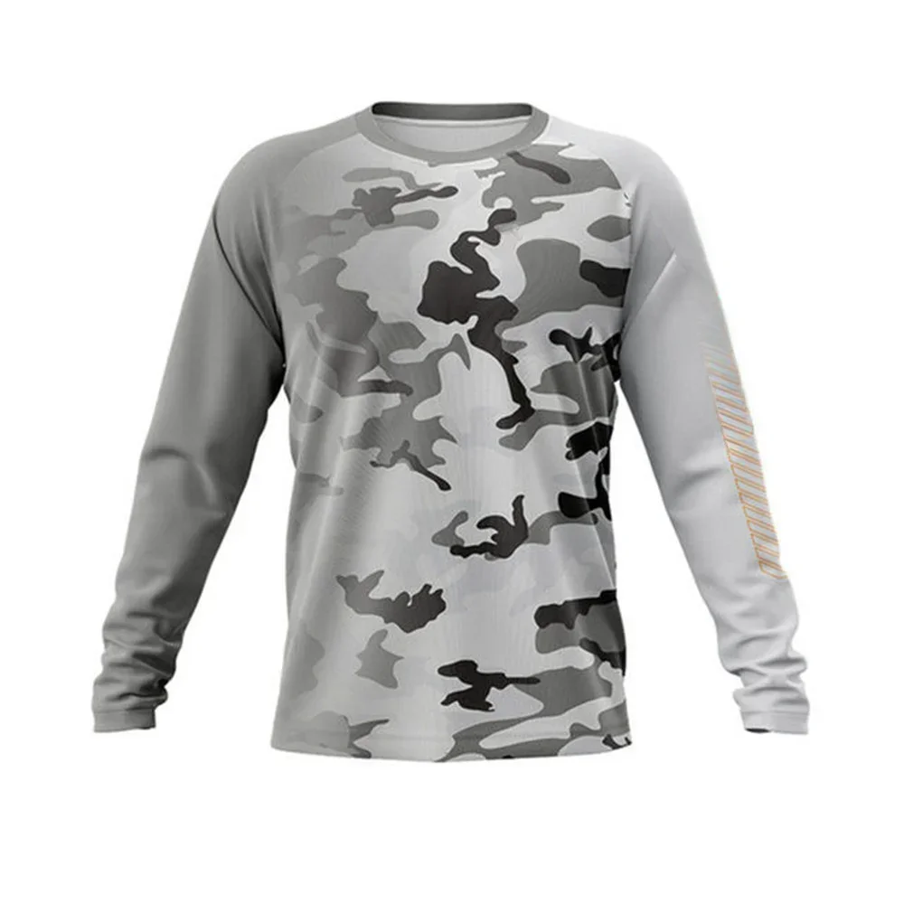 

Men's Long Sleeve UV Protection Jersey Breathable Performance Fishing Top Outdoor Summer UPF 50 Clothing