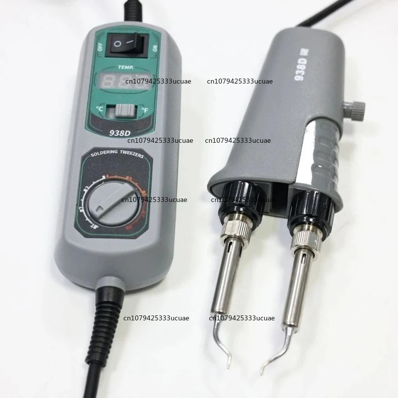 110V/220V 938D Portable Tweezers Soldering Iron Station BGA SMD Repair Welding Tool Tweezers Soldering Iron Station