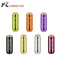 4pcs Socket Stereo Wire Connectors 3 Poles Stereo 3.5mm Mini Jack Aluminum Shell Female 3.5mm Jack  Headphone Adapter