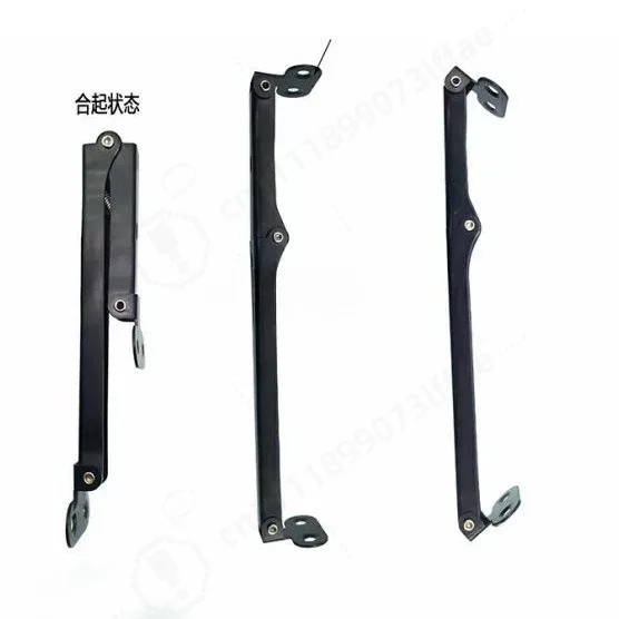 90 Degree Folding Hinge Convert 180 Degree Table Support Hinge Thin Plate Hidden Installation Bracket Shelf Support