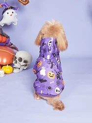 Halloween Dog Costumes Pet Hoodies Warm Pet Clothes for Small Dogs French English Bulldog Pug Pitbull Boston Terrier