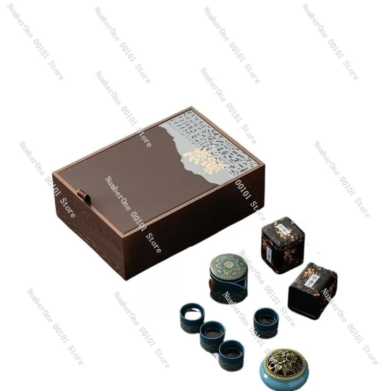 Custom Logo Printable Creative Business Gift Box Practical Corporate Event Celebration Souvenir Set Premium Promotional Present