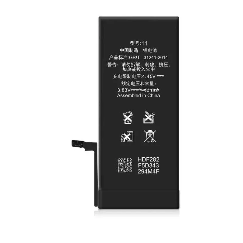 i11  Battery  For  iPhone X XS 11 12 Mini 13 15 Pro Replacement Mobile Phone Battery