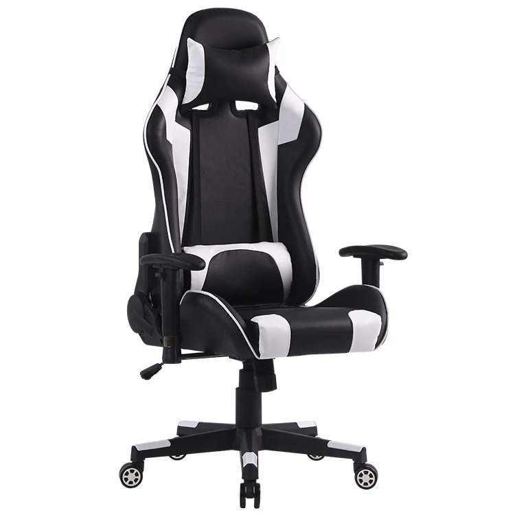 Muestra gratuita, Pc, ordenador de carreras de oficina, escorpión, cuero reclinable, Autofull Gamer, envío directo, silla Led para juegos con reposapiés