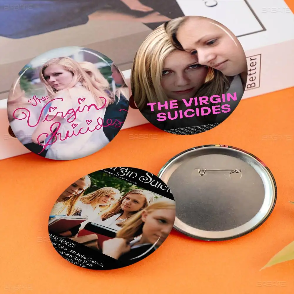The Virgin Suicides Art 58mm Cute Anime Figure Icon Badge Handmade Tinplate Brooch For Backpack Clothes Chest Ornament Gifts