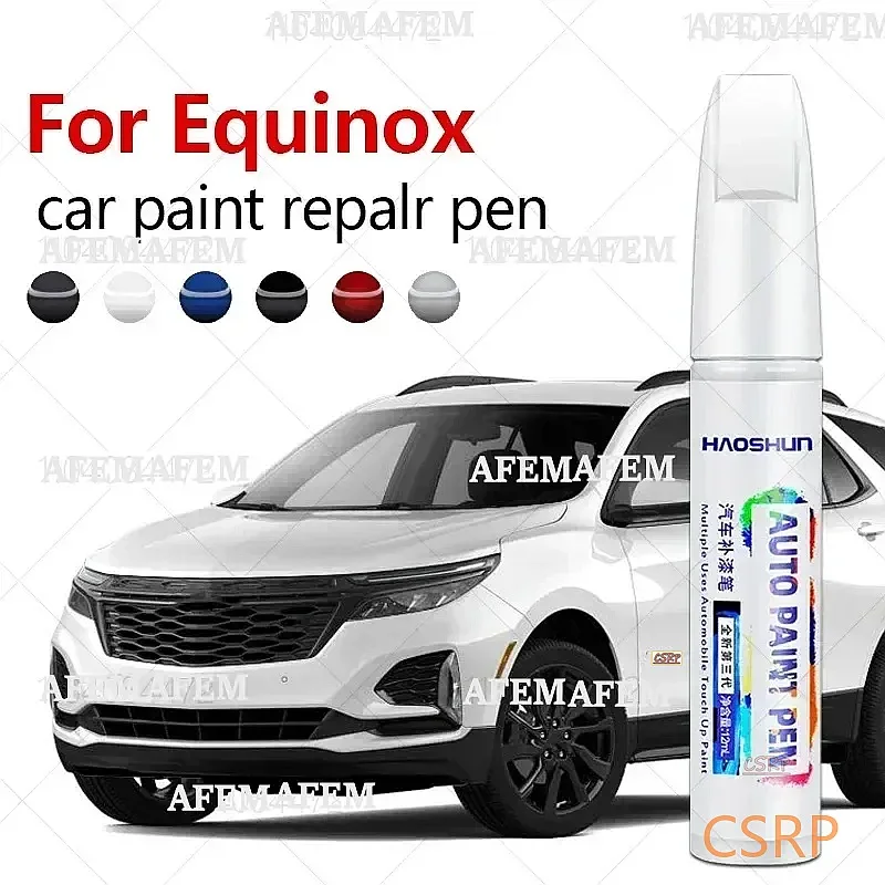 Paint Repair Pen Touch Up Scratch Remover DIY Auto Accessories Black White Red For Chevrolet Equinox 2005-2025 D2XX Ultium BEV3