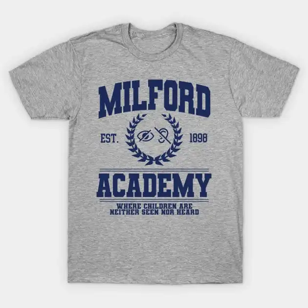 Milford Academy - Buster Bluth Alma Mater T-Shirt Funny Short Sleeve Tshirt Streetwear New Fashion Top Tees