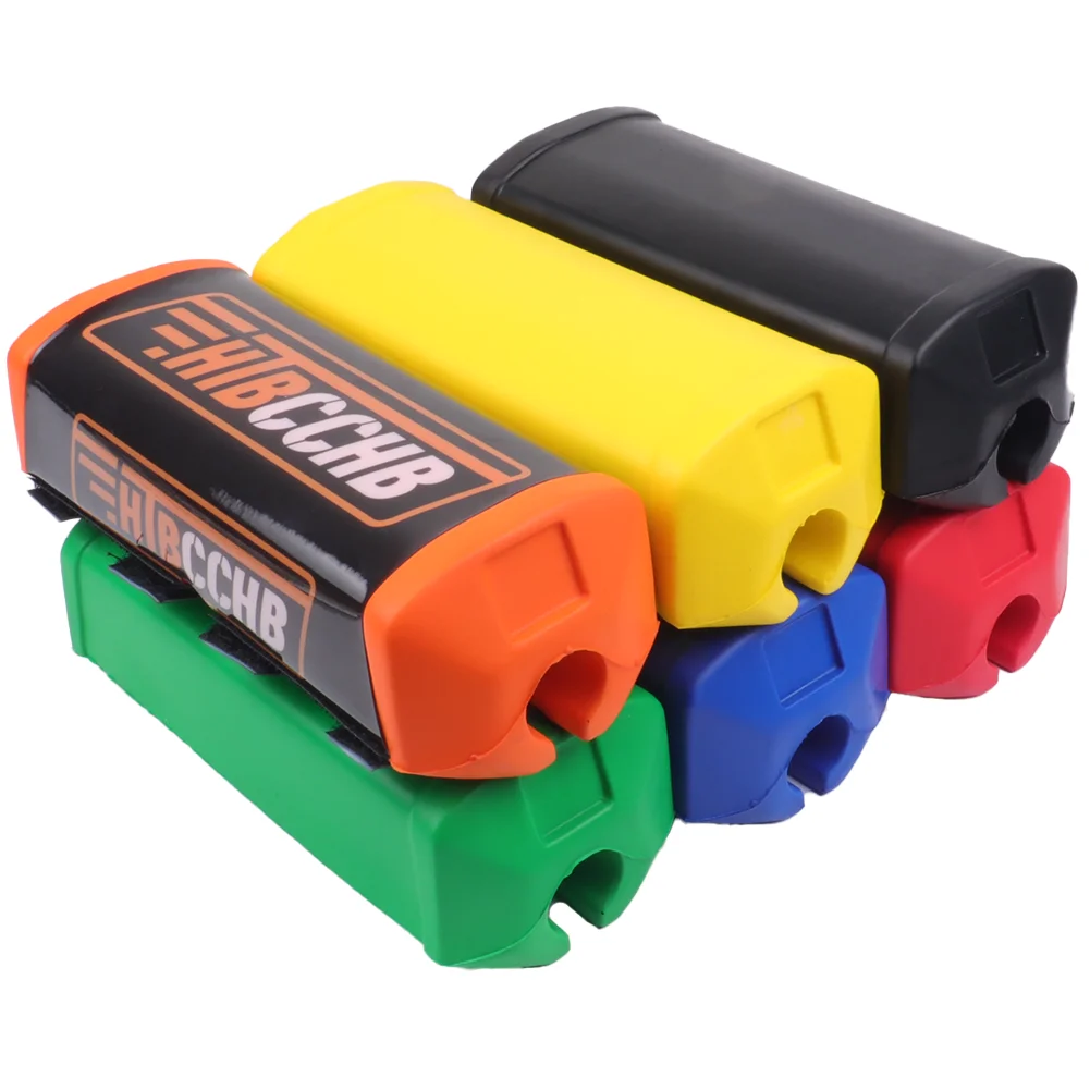 Motorcycle 2.0 Square Handle Bar Pad Protector Sponge for 1-1/8