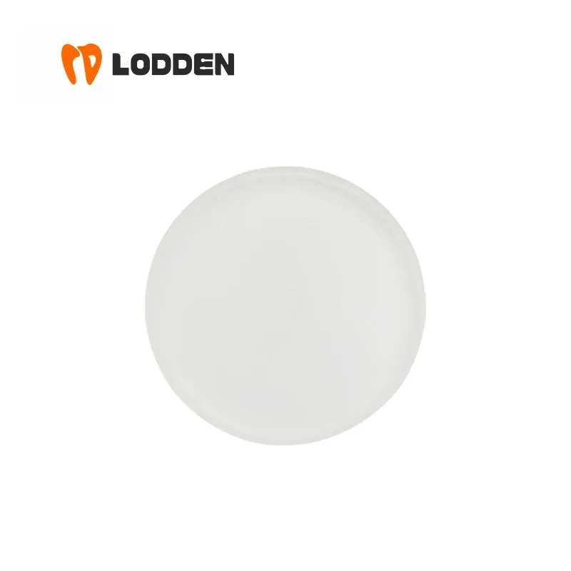 Lodden Clear Glossy Flexible PMMA Disk 12-25mm Dental Lab Material Resin Disc for 98mm CAM/CAD Open System