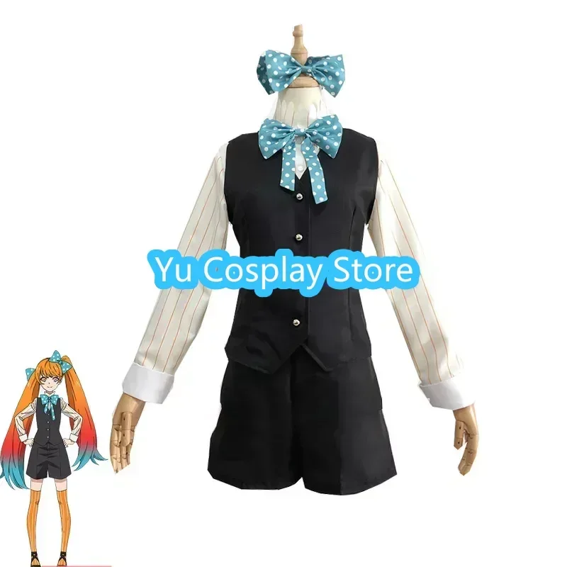 

Yu-Cosplay Anime Takt Op.Destiny Titan Cosplay Costume Cute Women Suit Vest Shirt Pants Halloween Party Uniforms Custom Made