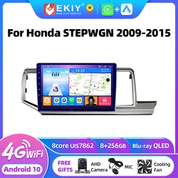 EKIY T7 Android 10 Car Radio For Honda STEPWGN 2009 - 2015 GPS Navigation GPS Multimedia Video Player Auto Stereo No 2din DVD HU