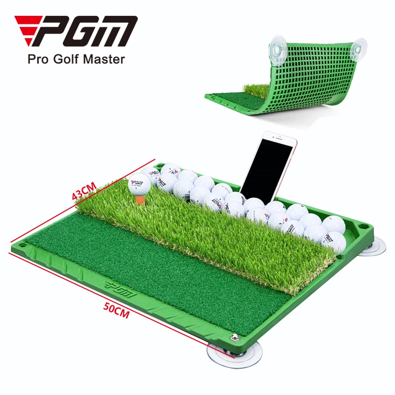 PGM DJD034 Custom Indoor Golf Training Hitting Mat for Golfers' Practice and Improvement