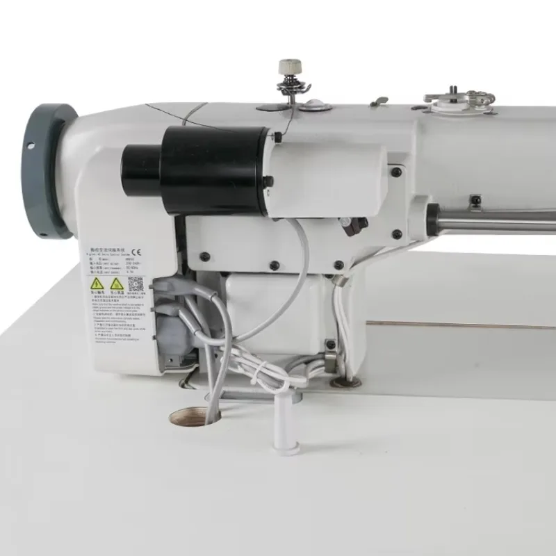 0303D-C560MM Long Arm Multifunction Compound Feed Walking Foot Lockstitch Flat Industrial Sewing Machine for Leather