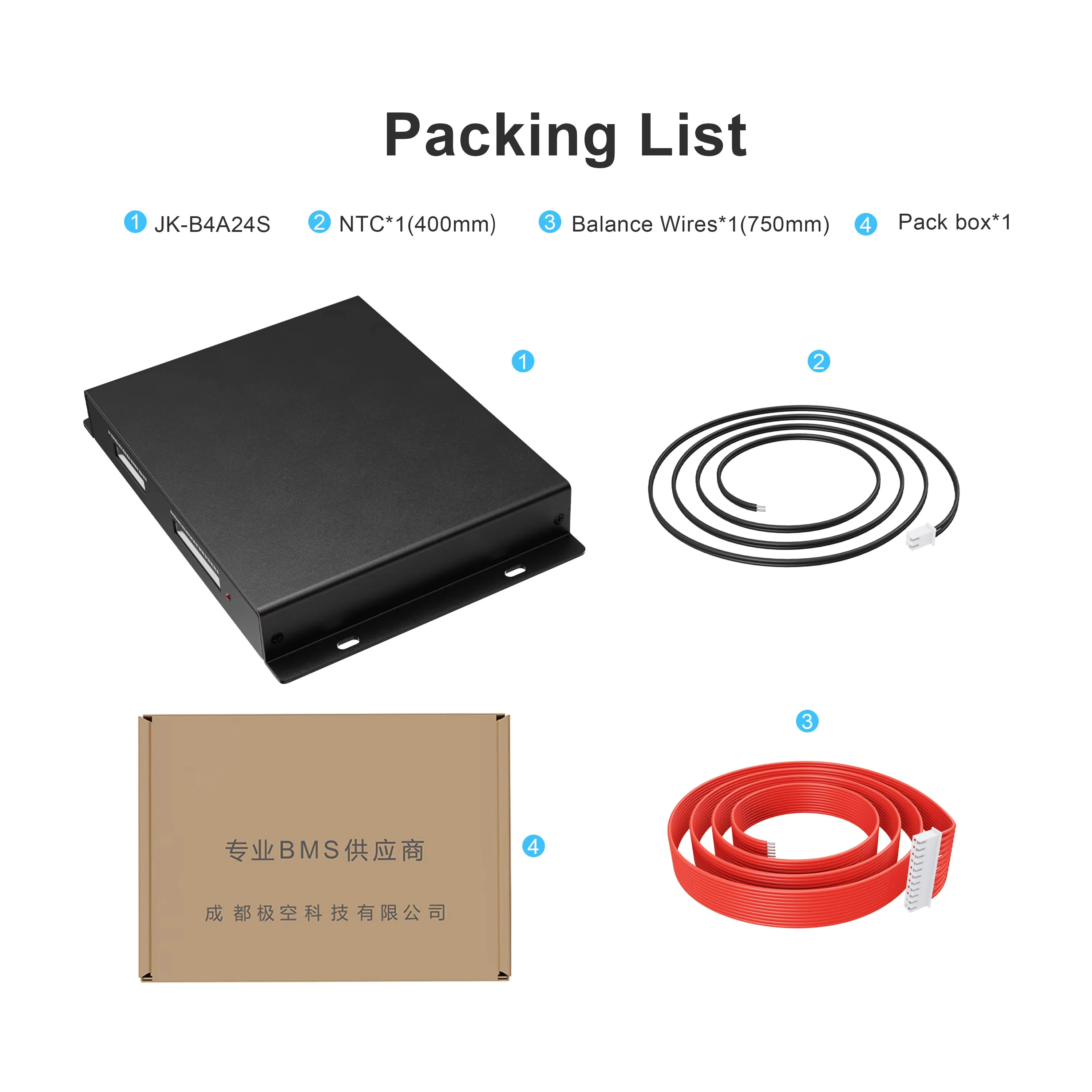JK JIKONG 2A 4A 5A 15A Smart Active Balancer 4S 8S 10S 14S 16S 20S 21S 22S 24S Lifepo4 / Li-ion/ LTO Battery Equalization - view 6