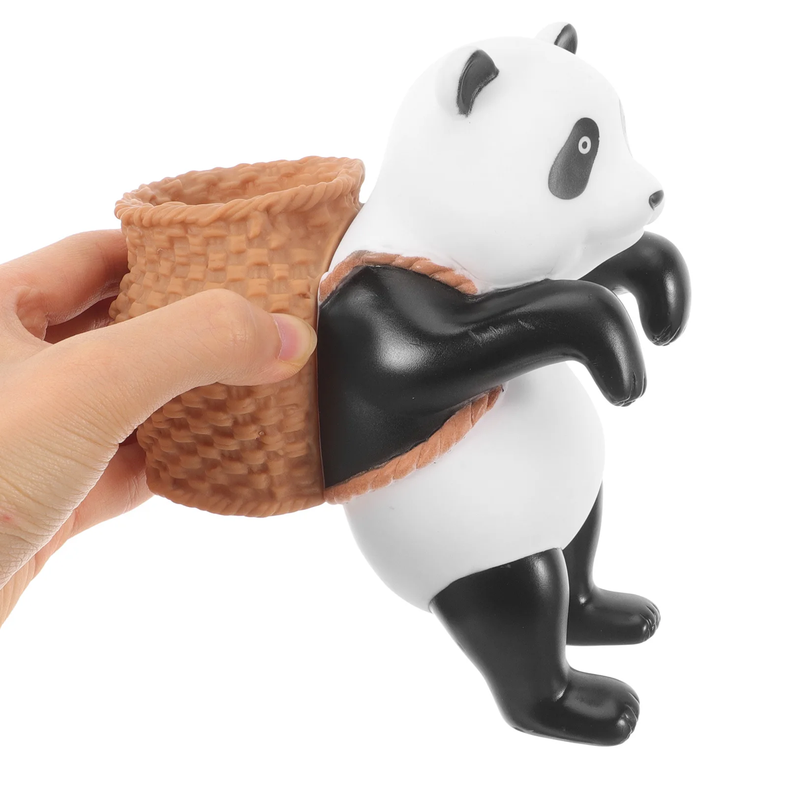 لطيف الباندا الفينيل حوض السمك ديكور خزان الأسماك زخرفة حديقة الزهرية شنقا الديكور بركة صغيرة اكسسوارات مستلزمات الحيوانات الأليفة