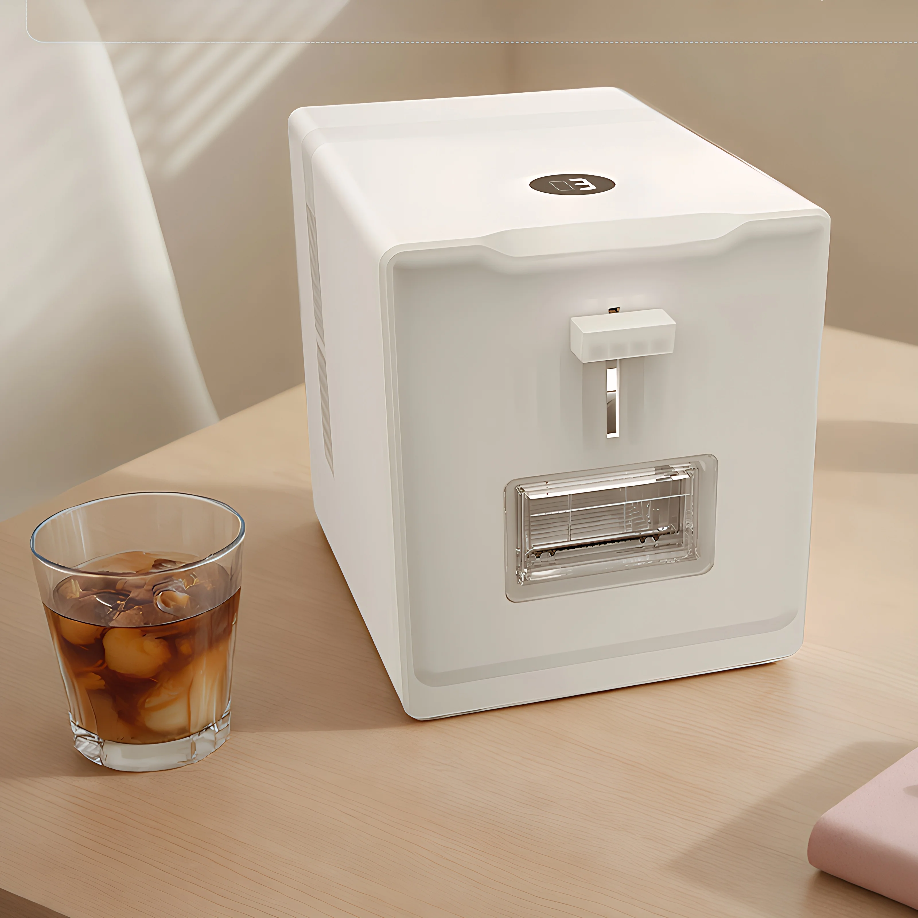 24V Portable Mini Ice Maker, 15 Mins to Make Ice , for  Kitchen & Bar