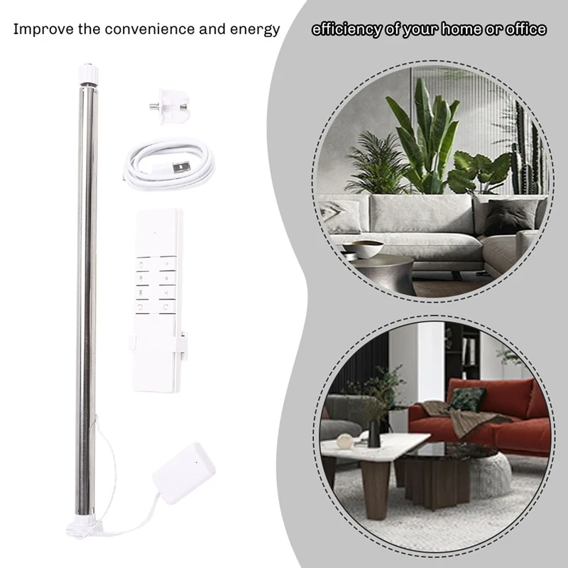 Двигатель жалюзи Tuya Zigbee для трубки 17 мм, 25 мм, 28 мм, умный электрический мотор для штор Tuya