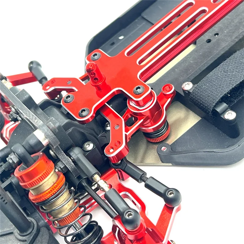 

B07B-RC Комплект рулевого управления для обновления автомобиля для LC RACING 1/10 PTG-2 PTG-2R Детали для обновления радиоуправляемого автомобиля Красный