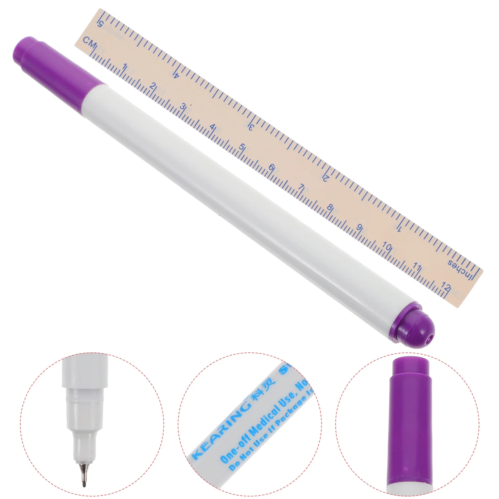 

3Sets Skin Marker Pen Professional Brow Mapping Tool Eyebrow Position Pencil Microblading Tattoo Eyebrow Marker