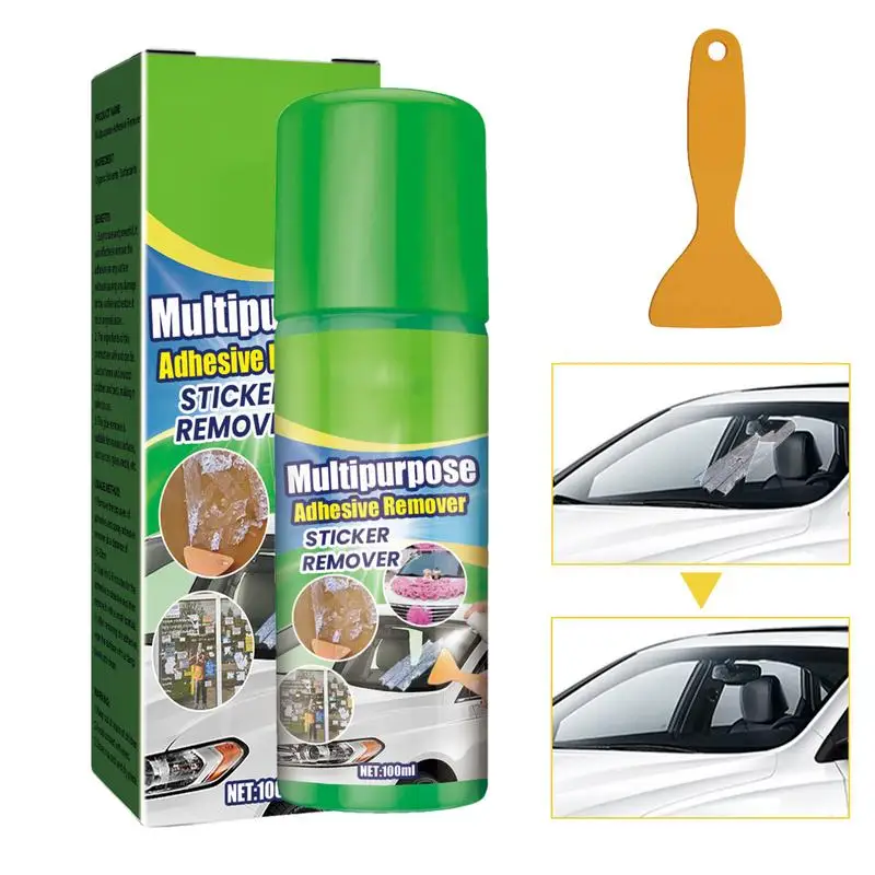 

Adhesive Remover For Cars Glue Removal Professional Sticker Adhesive Multifunctional With Scraper For Removing Labels