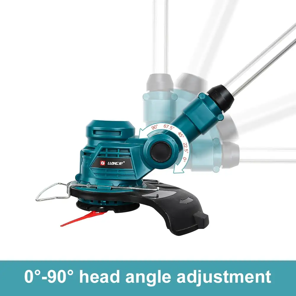 Garden Tool LCGT777-1 18V / 20V Plastic Blade Electric Brush Cutter Cordless Grass Cutter Power String Trimmer Bare Tool