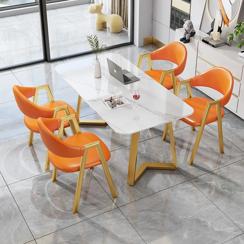 

Modern Apartmen Dining Tables High Entryway Nordic Small Coffee Tables Restaurant Newclassic Mesas De Comedor Kitchen Furnitures