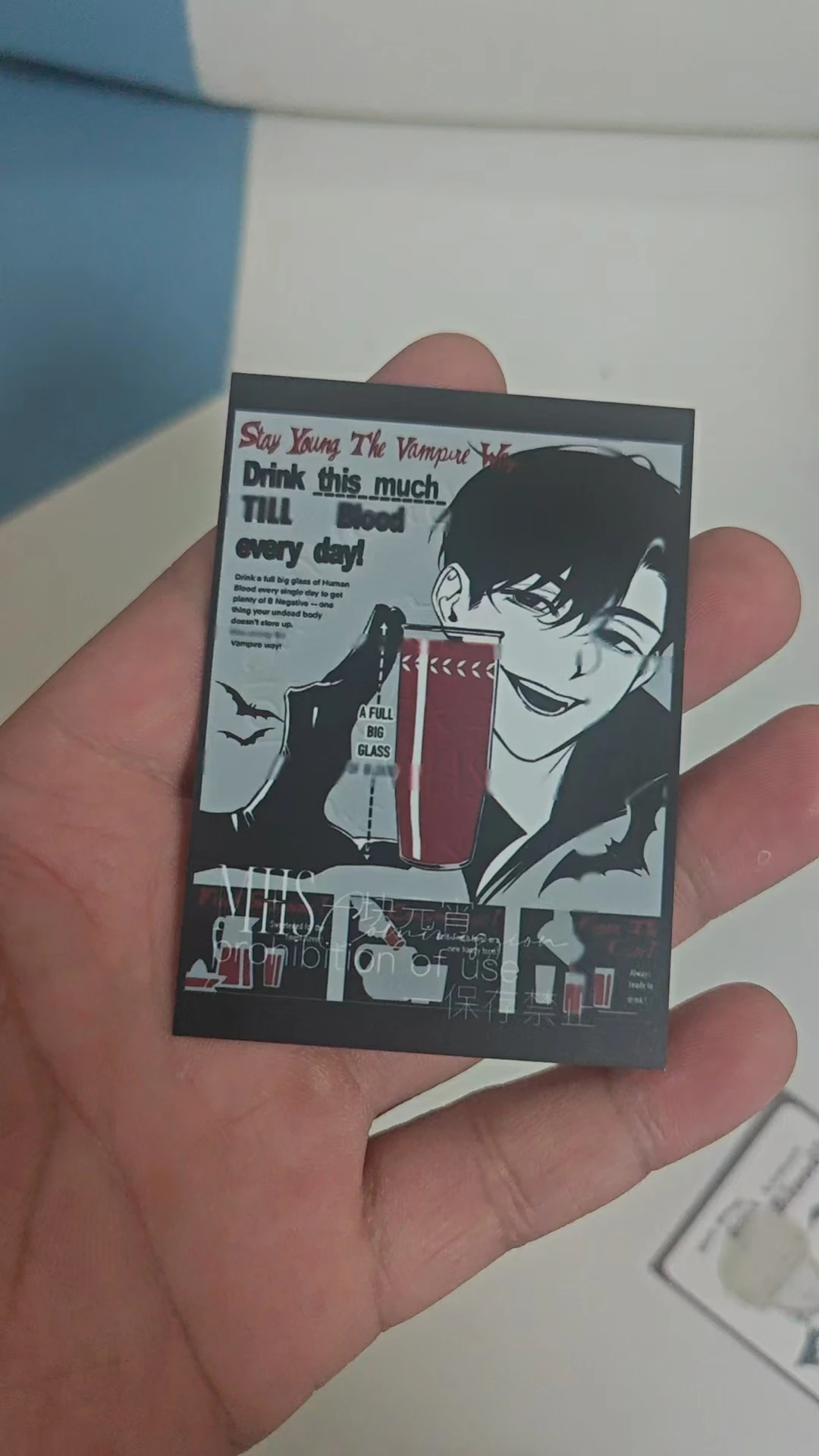 2Pcs/Lot Alien stage small card luka ivan high appearance peripheral exquisite creative card universal check-in camera artifact