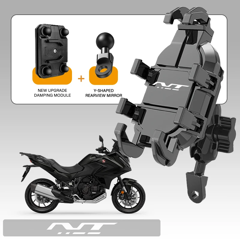 Motorcycle Riding 4.7-7.1 inch Smartphone Shockproof Bracket For HONDA NT 1100 2025 nt1100 NT1100 NT700V  DCT Custom LOGO