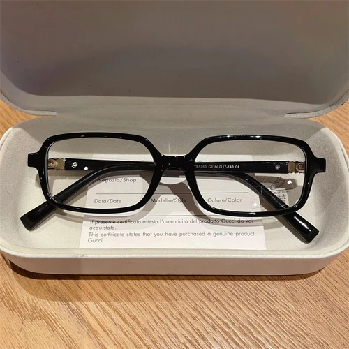 Imagen 2 del producto ISLINO TR90 gafas de lectura antiluz azul para mujer, gafas graduadas fotocromáticas cuadradas para miopía, montura de gafas de lujo para hipermetropía