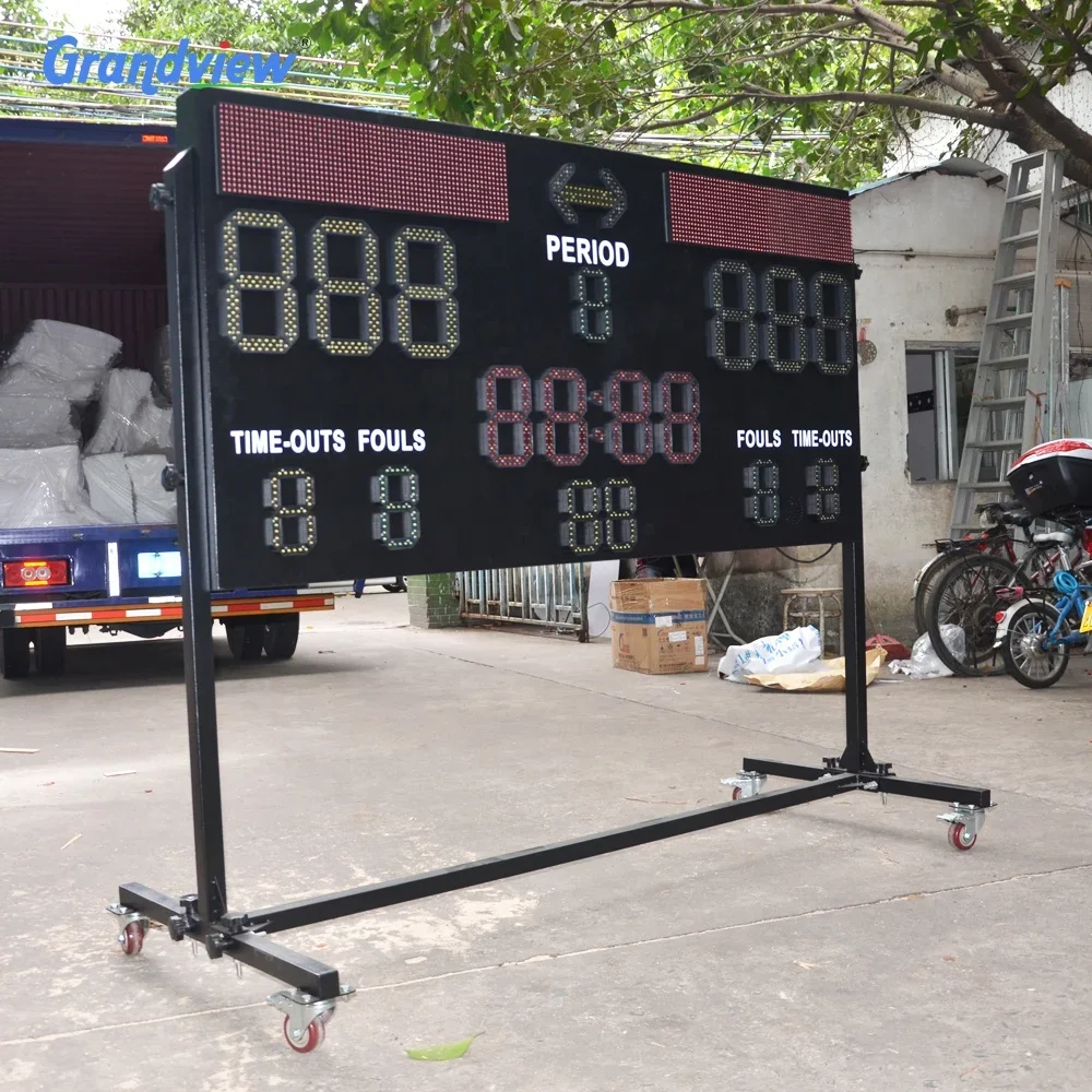 Custom indoor or outdoor Electronic Scoreboard Basketball Tennis Football Badminton LED Sports Scoreboard