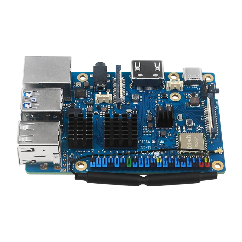 Orange Pi 3B Aluminum Heat Sink Active Passive Cooling for OPI 3B