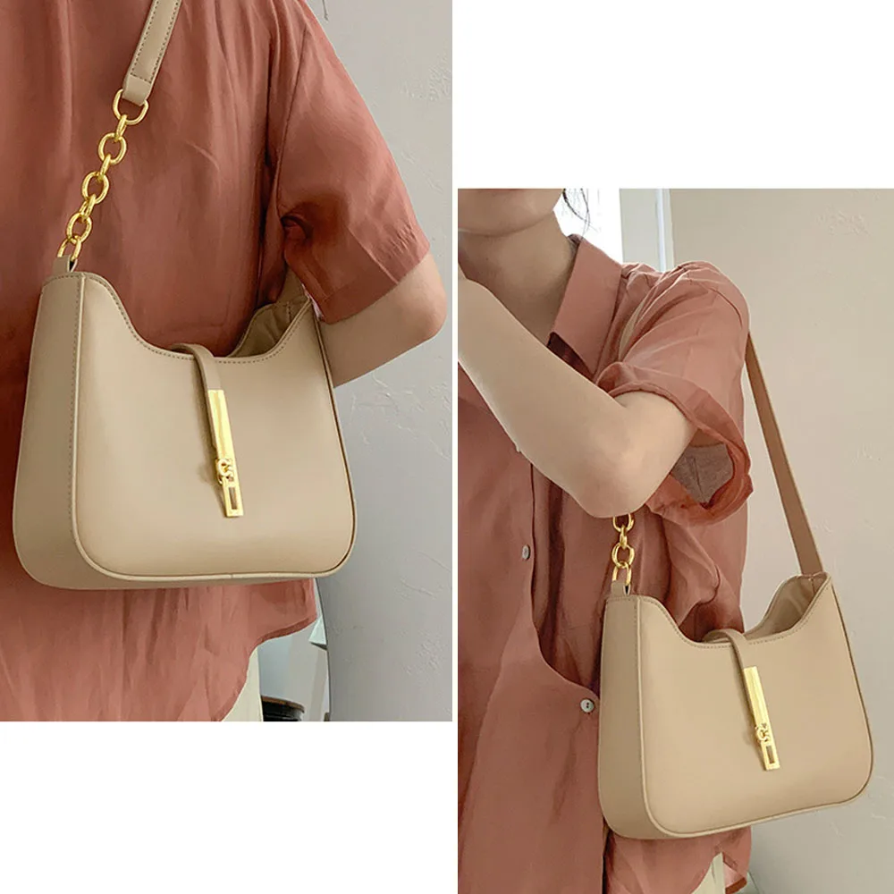 Mini Shoulder Bags for Women Chain Strap Cute Hobo Tote Handbag
