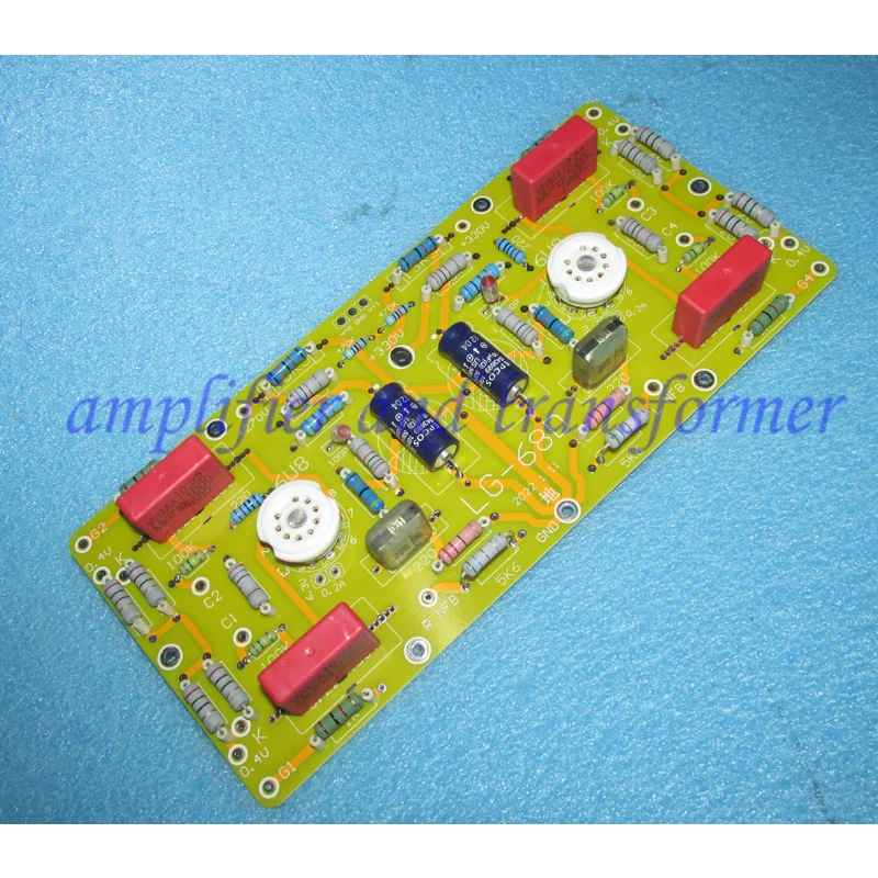 Americdynaco st70クラシック回路、6u8プッシュel34アンプ回路プッシュ