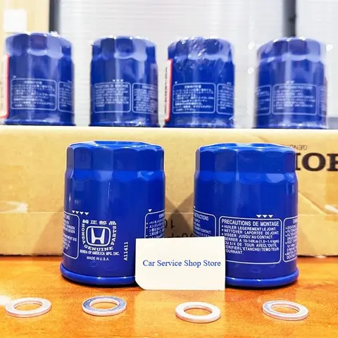 Genuine OEM Honda 15400-PLM-A02 Oil Filter - 6 PACK