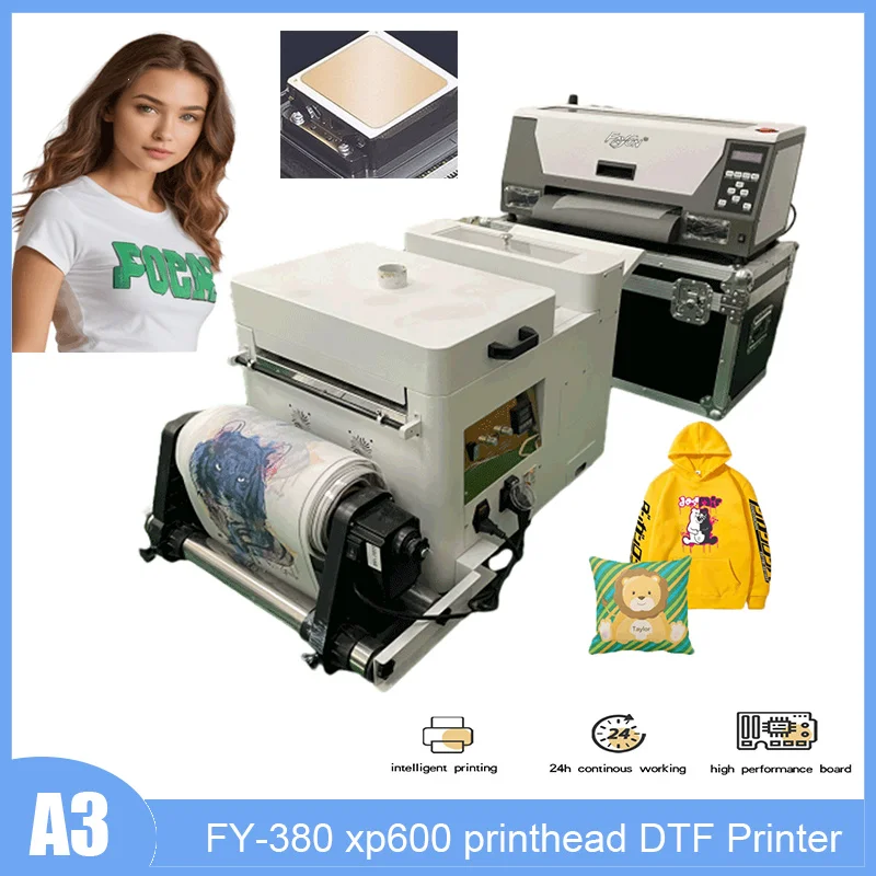 Commercial Inkjet Xp600 Printhead Printing Machine Long Service Life A3 DTF Printer