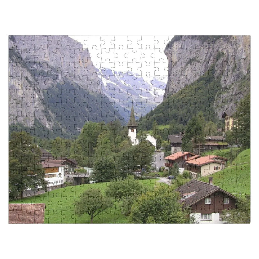 Lauterbrunnen Valley, 2011 Jigsaw Puzzle Customized Gifts For Kids Customized Toys For Kids Baby Wooden Puzzle