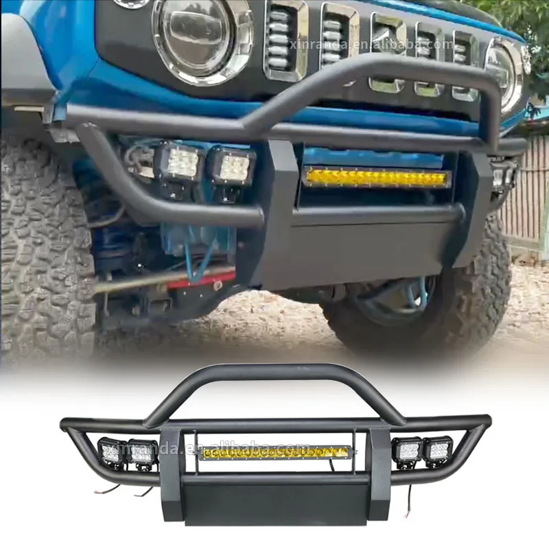 Front bumper for Suzuki Jimny JB74 JB64 2018- Gen4 Sierra JB74w JB64w Steel