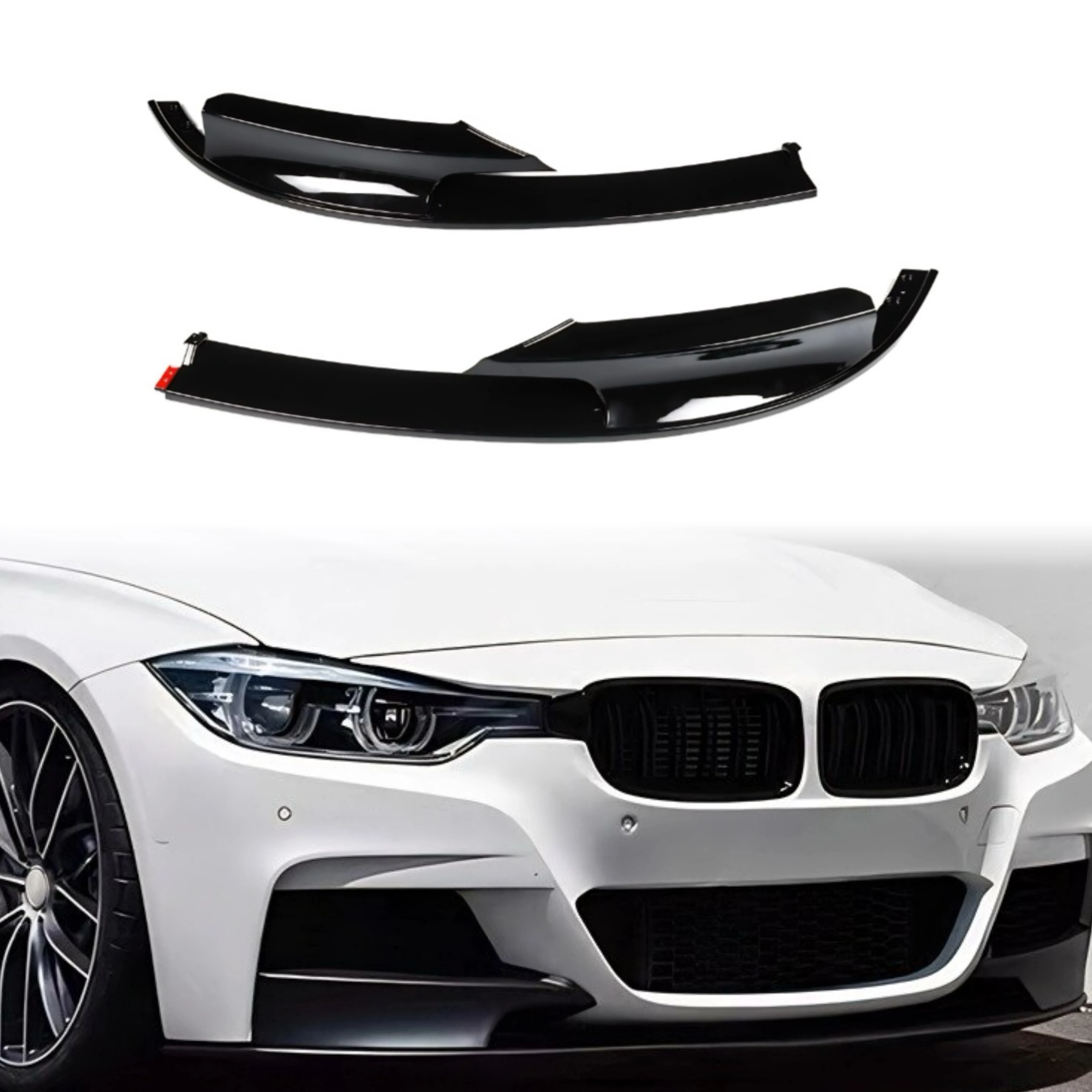 Frontspoilerlippe für BMW 3er F30 F31 M Style Sport 335i 328i 330i 340i 330d 2012-2018 Spoiler Luftleitblech