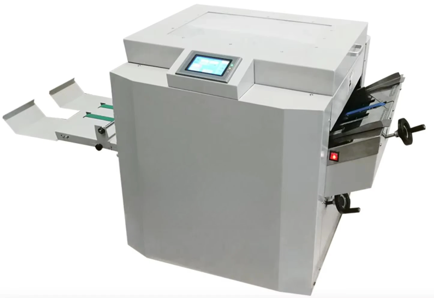 New Design Automatic Paper Folder Machine Stapling Booklet Maker Machine Stitching Wire Making Machine