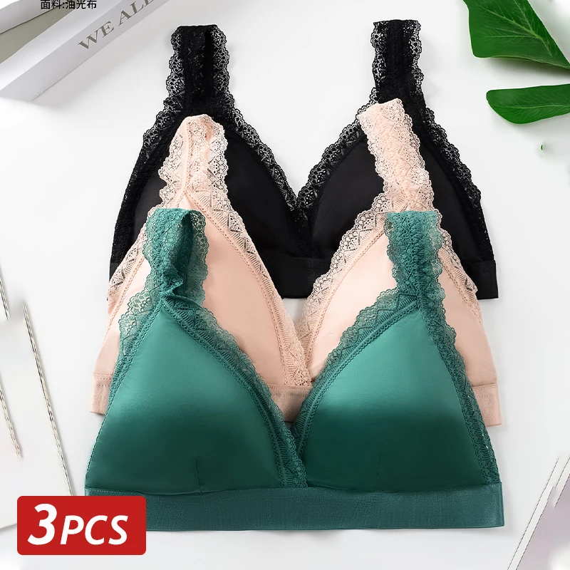 3Pcs/Set Women Sati…