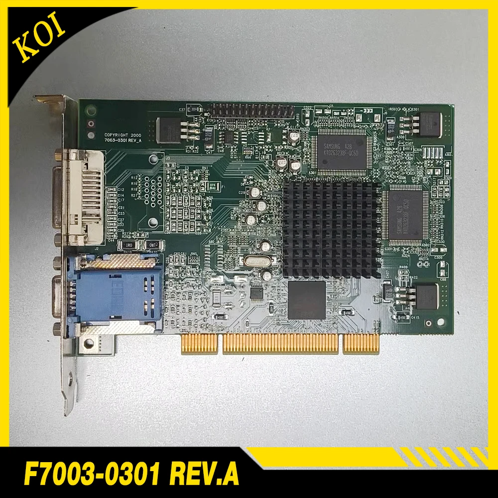 For ATROX F7003-0301 REV.A G45FMDVP32DBF PCI Industrial Graphics DVI