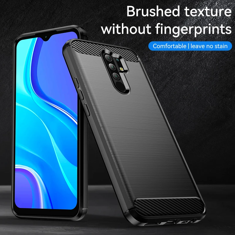 For Redmi 9 Prime redmi9 Xiaomi Poco M2 Soft Silicone Case Back Cover for Mi poco m2 reloaded redmi9prime Shockproof Matte Cases